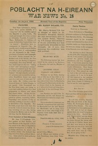 Poblacht na hÉireann War News (1922-1923)